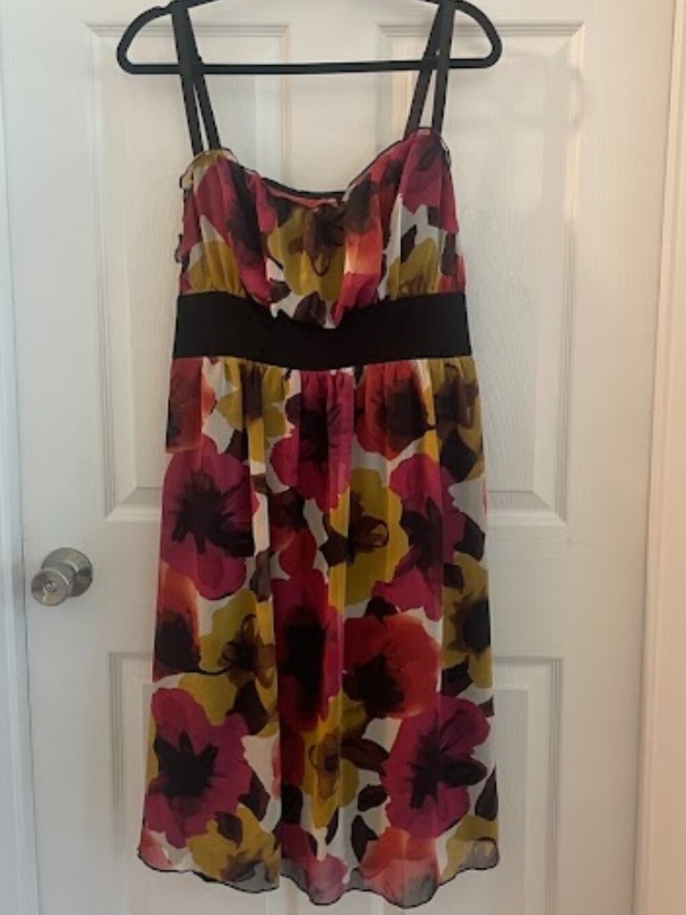 Torrid size 2 Black Fall Floral Emma Dress